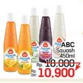 Promo Harga ABC Syrup Squash Delight 460 ml - LotteMart