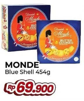 Promo Harga Monde Butter Cookies 454 gr - Yogya