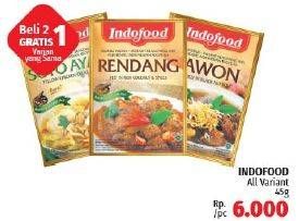 Promo Harga INDOFOOD Bumbu Instan All Variants 45 gr - LotteMart