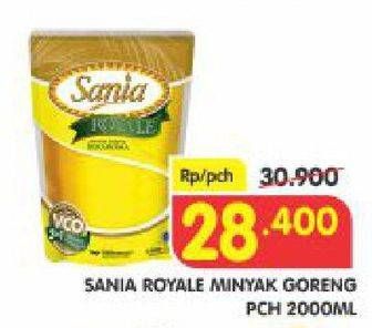 Promo Harga SANIA Minyak Goreng Royale 2 ltr - Superindo