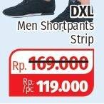 Promo Harga DXL Men Shortpants Strip  - Lotte Grosir