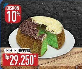 Promo Harga Chiffon Cake Toping  - Hypermart