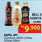 Promo Harga Kapal Api Kopi Signature Drink/White Coffee Drink   - Alfamidi