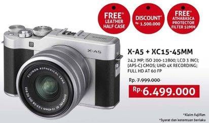 Promo Harga FUJIFILM X-A5 Kamera Mirrorless  - 