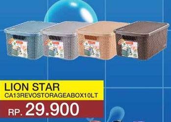 Promo Harga LION STAR Revo Container Box CA-13 10 ltr - Yogya