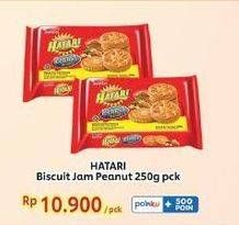 Promo Harga Asia Hatari Jam Biscuits Peanut 250 gr - Indomaret