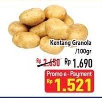 Promo Harga Kentang Granola per 100 gr - Hypermart