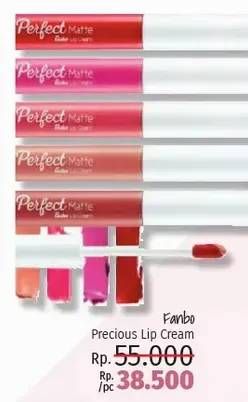 Promo Harga FANBO Precious Lip Cream  - LotteMart