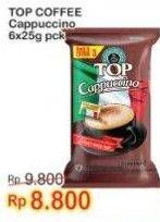 Promo Harga Top Coffee Cappuccino per 6 sachet 25 gr - Indomaret