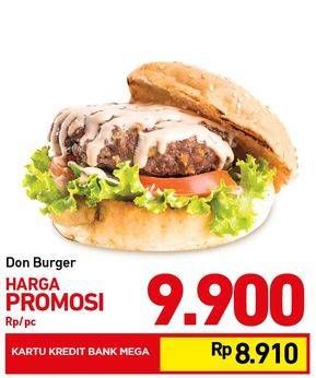 Promo Harga Don Burger  - Carrefour