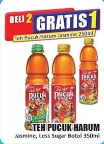 Promo Harga Teh Pucuk Harum Minuman Teh Jasmine, Less Sugar 350 ml - Hari Hari