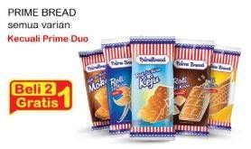 Promo Harga PRIME BREAD Roti Isi Krim  - Indomaret