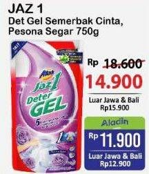 Promo Harga Attack Jaz1 DeterGel Semerbak Cinta, Pesona Segar 750 ml - Alfamart