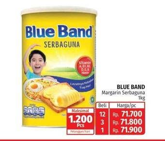 Promo Harga BLUE BAND Margarine Serbaguna 1000 gr - Lotte Grosir