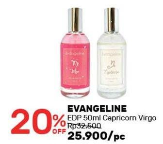 Promo Harga EVANGELINE Eau De Parfume 50 ml - Guardian