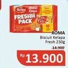 Promo Harga Roma Freshh Pack per 10 pcs 23 gr - Alfamidi