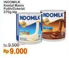 Promo Harga INDOMILK Susu Kental Manis Cokelat, Plain 370 gr - Indomaret