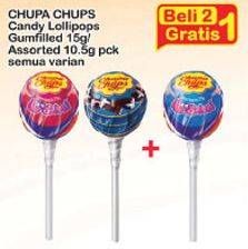 Promo Harga CHUPA CHUPS Lollipop Candy All Variants 10 gr - Indomaret