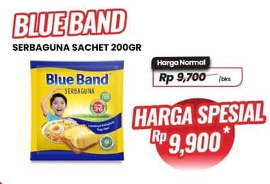 Promo Harga Blue Band Margarine Serbaguna 200 gr - Carrefour