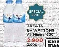 Promo Harga TREATS BY WATSONS Mineral Water 600 ml - Watsons