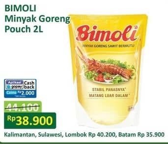 Promo Harga Bimoli Minyak Goreng 2000 ml - Alfamart