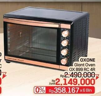 Promo Harga Oxone OX-899 RC | Oven Toaster  - LotteMart