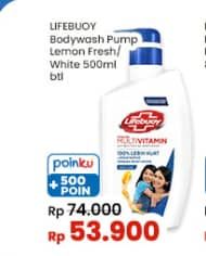 Promo Harga Lifebuoy Body Wash Mild Care, Lemon Fresh 500 ml - Indomaret