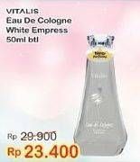 Promo Harga VITALIS Eau De Cologne Empress Moscow 50 ml - Indomaret