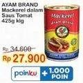 Promo Harga AYAM BRAND Mackerel Tomato 425 gr - Indomaret