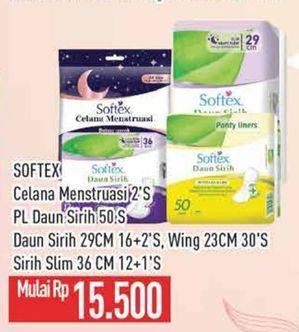 Softex Celana Menstruasi/Pantyliner Daun Sirih/Pembalut Daun Sirih