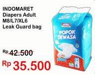 Promo Harga INDOMARET Diapers Adult M8, L7, XL6  - Indomaret