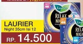 Promo Harga Laurier Relax Night 35cm 12 pcs - Yogya