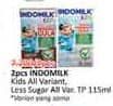 Promo Harga Indomilk Susu UHT Kids All Variants 115 ml - Alfamidi