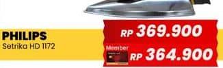 Promo Harga Philips HD 1172 | Dry Iron  - Yogya
