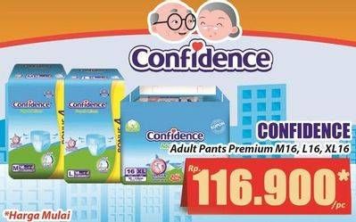 Promo Harga Confidence Adult Diapers Pants L16, M16, XL16 16 pcs - Hari Hari