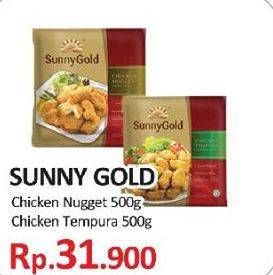 Promo Harga SUNNY GOLD Chicken Nugget/ Tempura 500 gr - Yogya