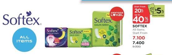 Promo Harga Softex Produk  - Watsons