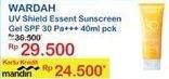 Promo Harga WARDAH UV Shield  Essential Sunscreen Gel SPF 30 PA+++ 40 ml - Indomaret