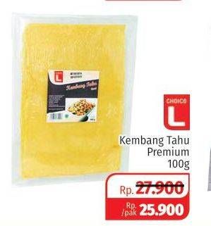 Promo Harga CHOICE L Kembang Tahu Premium 100 gr - Lotte Grosir