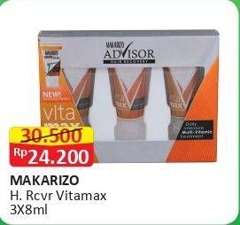 Promo Harga MAKARIZO Hair Recovery Vitamax per 3 pcs 8 ml - Alfamart