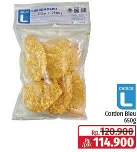 Promo Harga Choice L Cordon Bleu 650 gr - Lotte Grosir