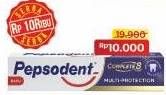 Promo Harga PEPSODENT Pasta Gigi Complete 8/ Siwak/ Herbal  - Alfamart