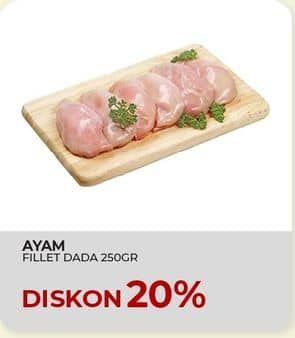 Promo Harga Ayam Fillet Dada per 250 gr - Yogya