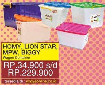 Promo Harga HOMY / LION STAR / MPW / BIGGY Wagon Container  - Yogya