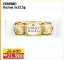 Promo Harga Ferrero Rocher Chocolate 200 gr - Alfamart