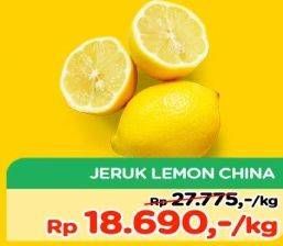 Promo Harga Jeruk Lemon Impor Cina  - TIP TOP