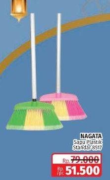 Promo Harga NAGATA Sapu Plastik 8517  - Lotte Grosir