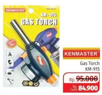 Promo Harga KENMASTER Gas Torch KM-915  - Lotte Grosir
