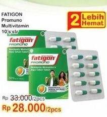 Promo Harga FATIGON Promuno 10 pcs - Indomaret