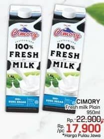 Promo Harga Cimory Fresh Milk Full Cream 950 ml - LotteMart